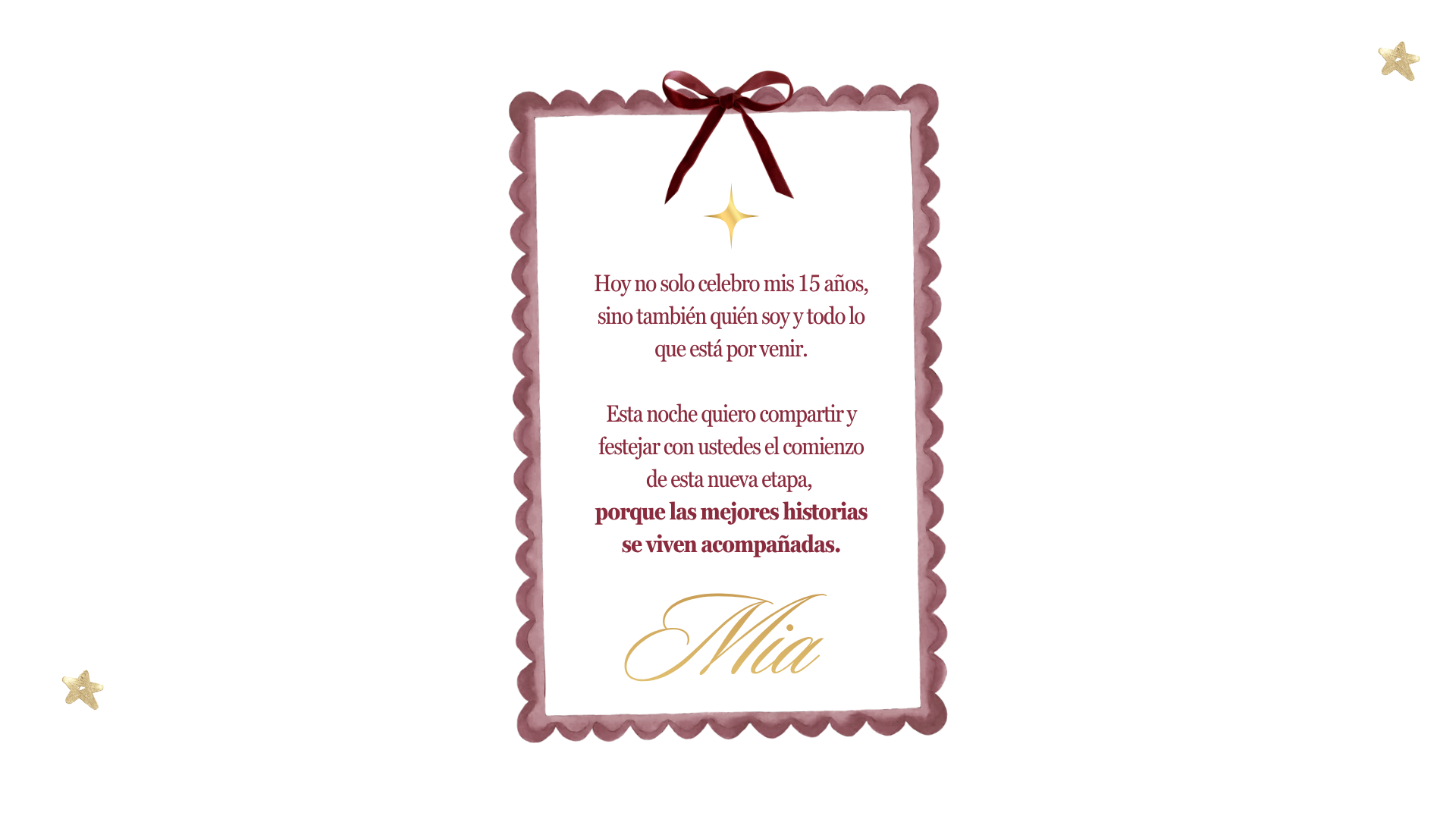 mia frase